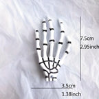 Creepy Cute Skeleton Hair Claws Clips - Perfect for Horror Party Decor, Cosplay Costumes & Valentine's Day Gifts!
