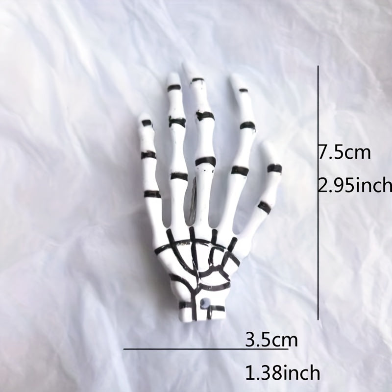 Creepy Cute Skeleton Hair Claws Clips - Perfect for Horror Party Decor, Cosplay Costumes & Valentine's Day Gifts!