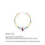 LB Hand-Crocheted Light Luxury 'Dog' Necklace LOJL46