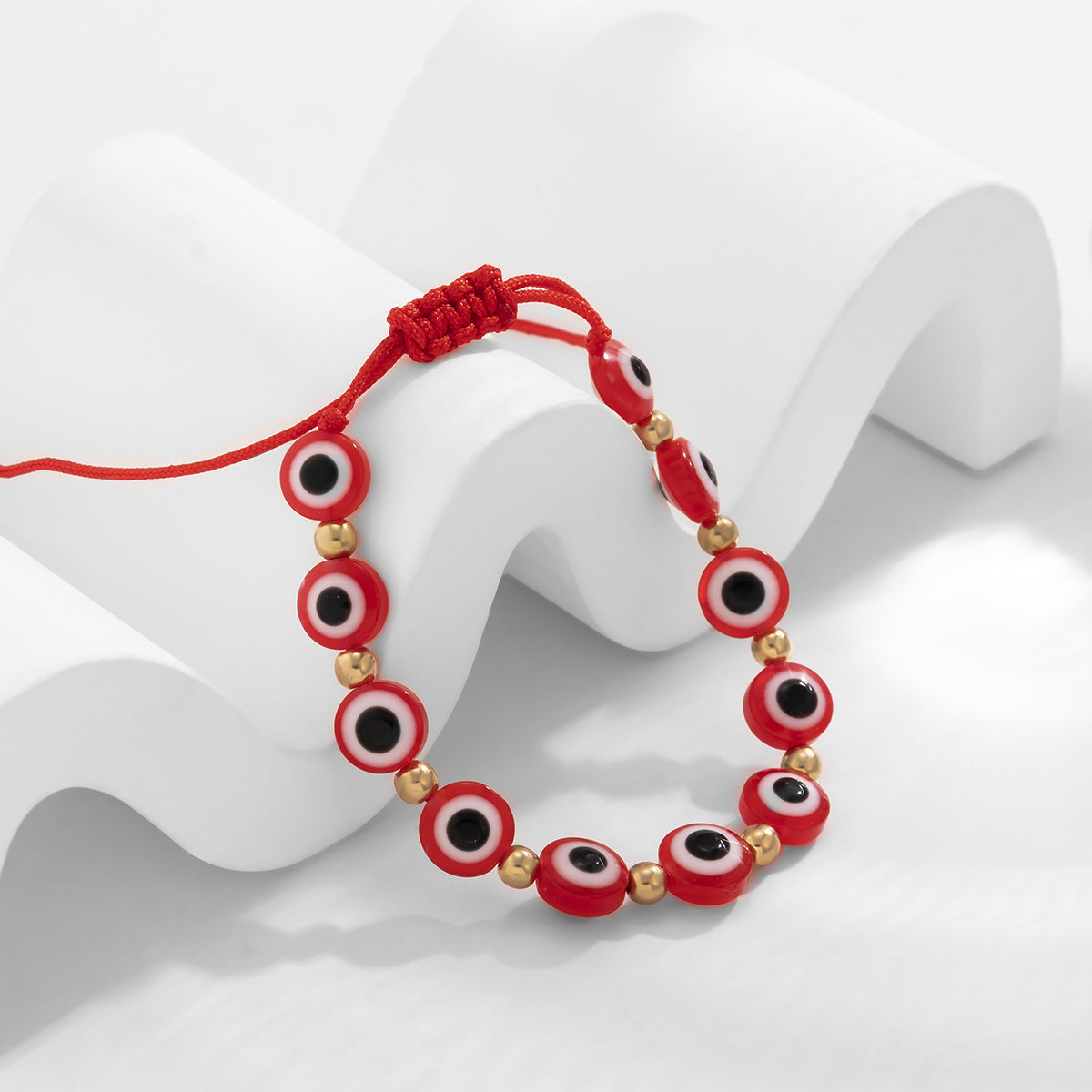 2023 New In: Colorful Devil's Eye Adjustable Hand Braided Bracelet - A Unique Women's Jewelry Piece!
