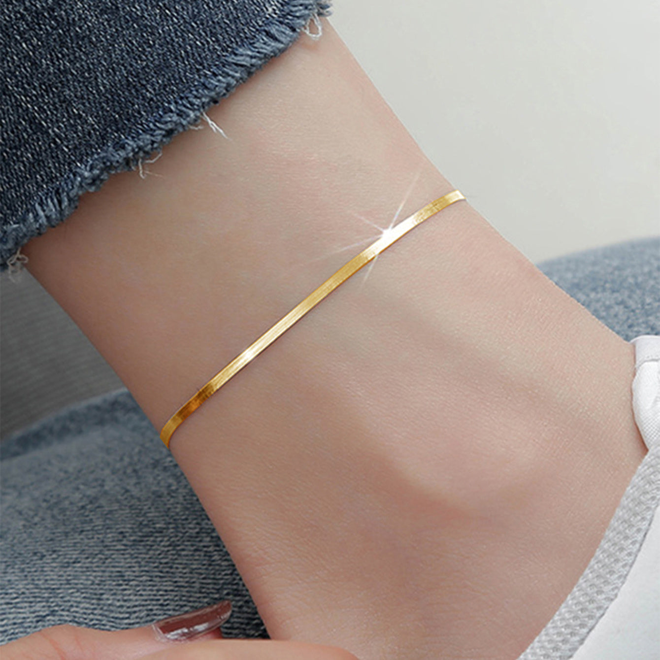 Stainless Steel Anklet For Women Foot Jewelry
