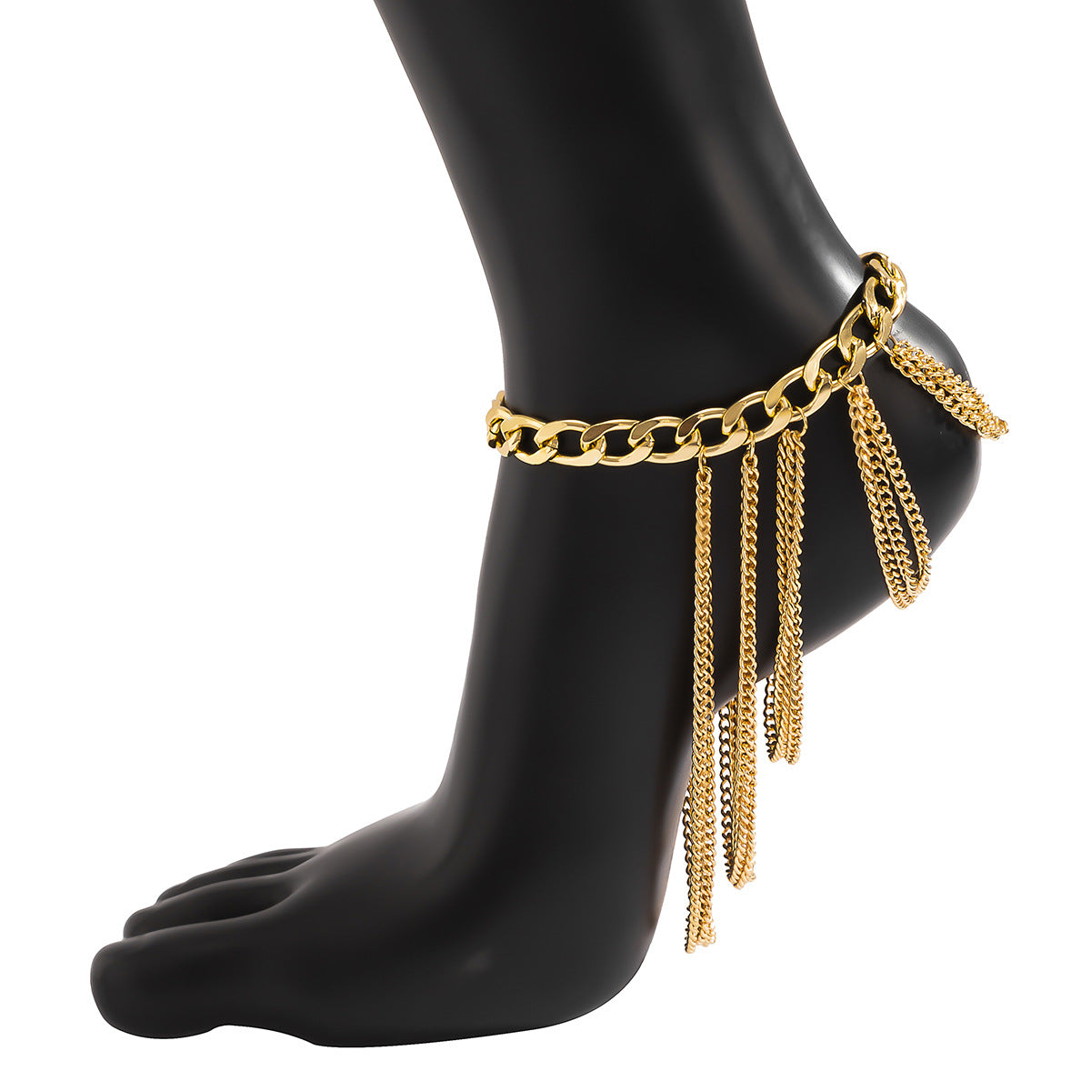 Gorgeous Multilayer Chain Heels - Perfect for Women & Girls!