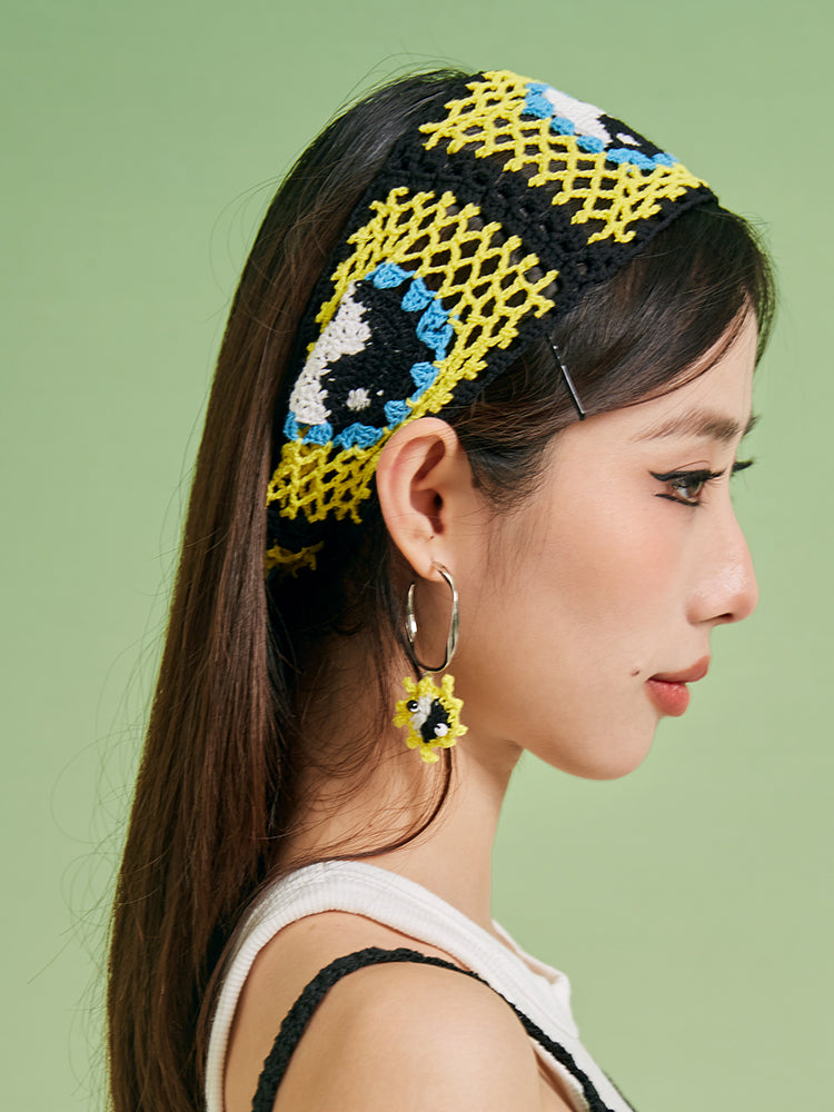 LB Hand Hook Knitting “Tai Chiâ€?Color Hair Band LOJL81
