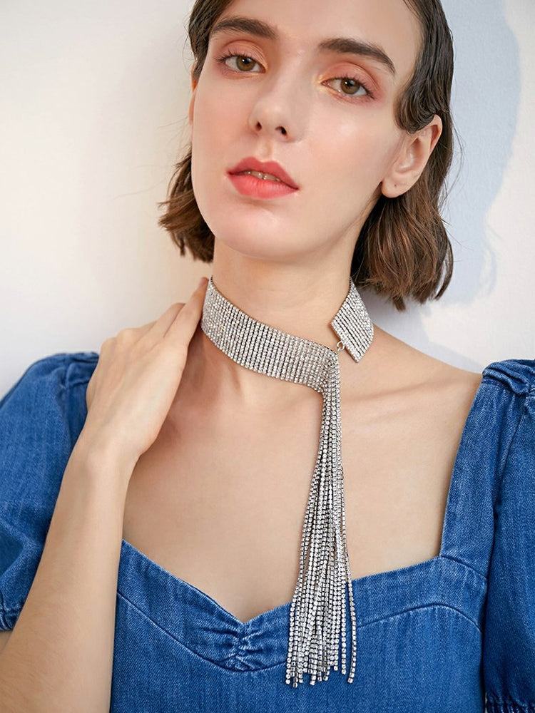 FN Long Sweater Necklace Necklace LOJS92