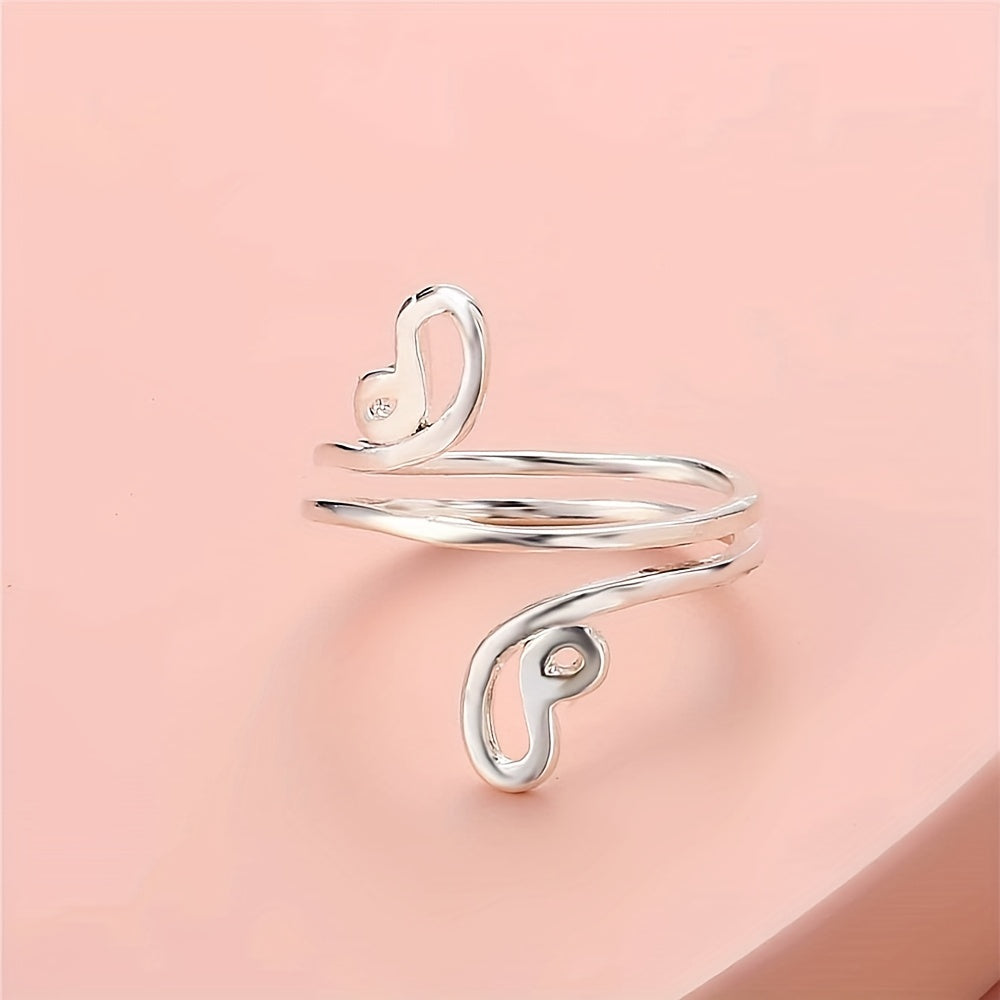 Simple Summer Beach Open Toe Rings Comfort-Fit Adjustable Toe Rings Jewelry Gift