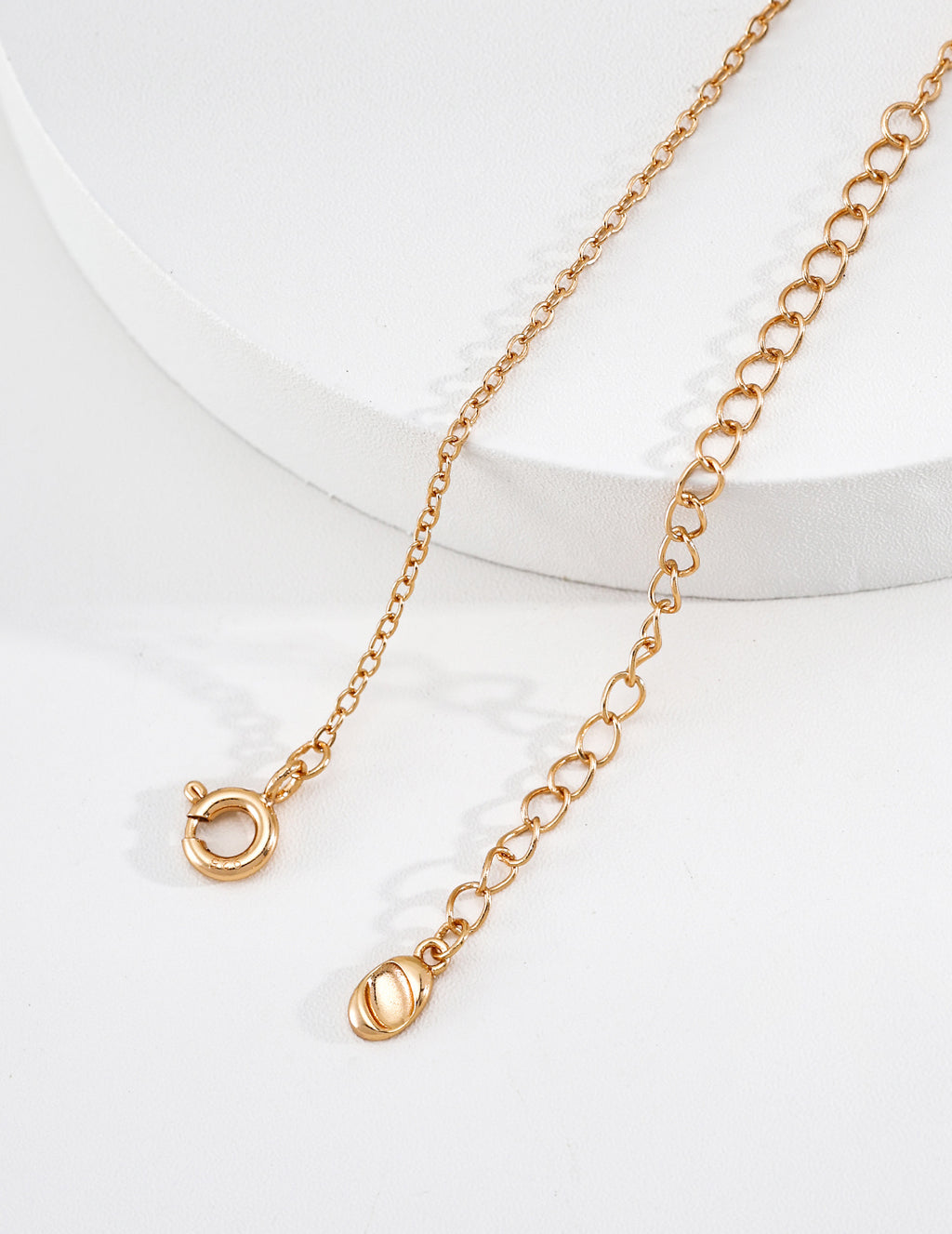 S925 Silver Fine Cable Chain Necklace — The Essential Layer LOJ69