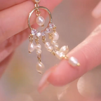 Temperament Baroque Pearl Earrings