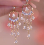 Temperament Baroque Pearl Earrings