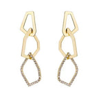 New Arrival Exaggerated Geometric Hipster Earrings PDD-CAROMAY 