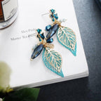 2022 Sahara Olive Tree New S925 Silver Needle Earrings - lightofjuwelen