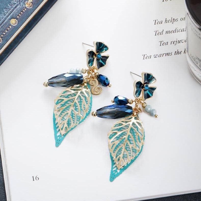 2022 Sahara Olive Tree New S925 Silver Needle Earrings - lightofjuwelen