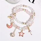 Crystal Starfish Girl Bracelet for Kid - lightofjuwelen