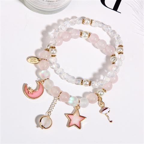 Crystal Starfish Girl Bracelet for Kid - lightofjuwelen