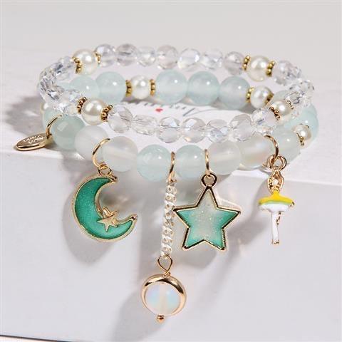 Crystal Starfish Girl Bracelet for Kid - lightofjuwelen