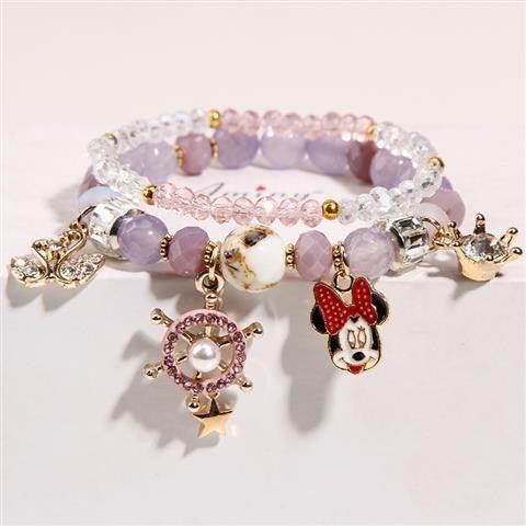 Crystal Starfish Girl Bracelet for Kid - lightofjuwelen