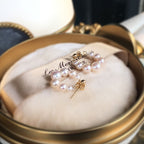 Handmade Small Pearl Earrings with Stylish Personality