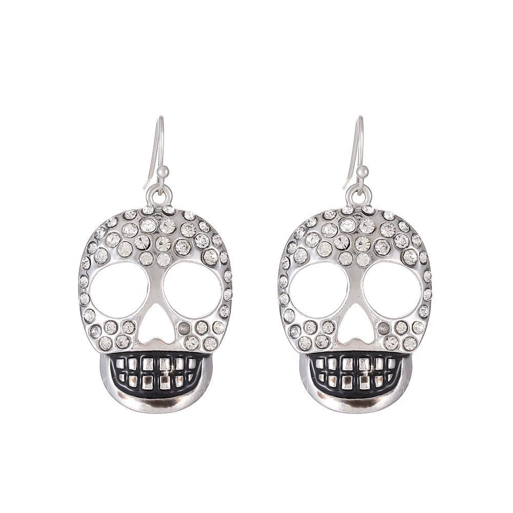 Halloween Cute Sweet Cool Spider Earrings LJH51