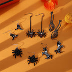 Halloween Cute Sweet Cool Spider Earrings LJH51