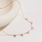 A TO Z Custom Name Necklace (Default 4 Characters)