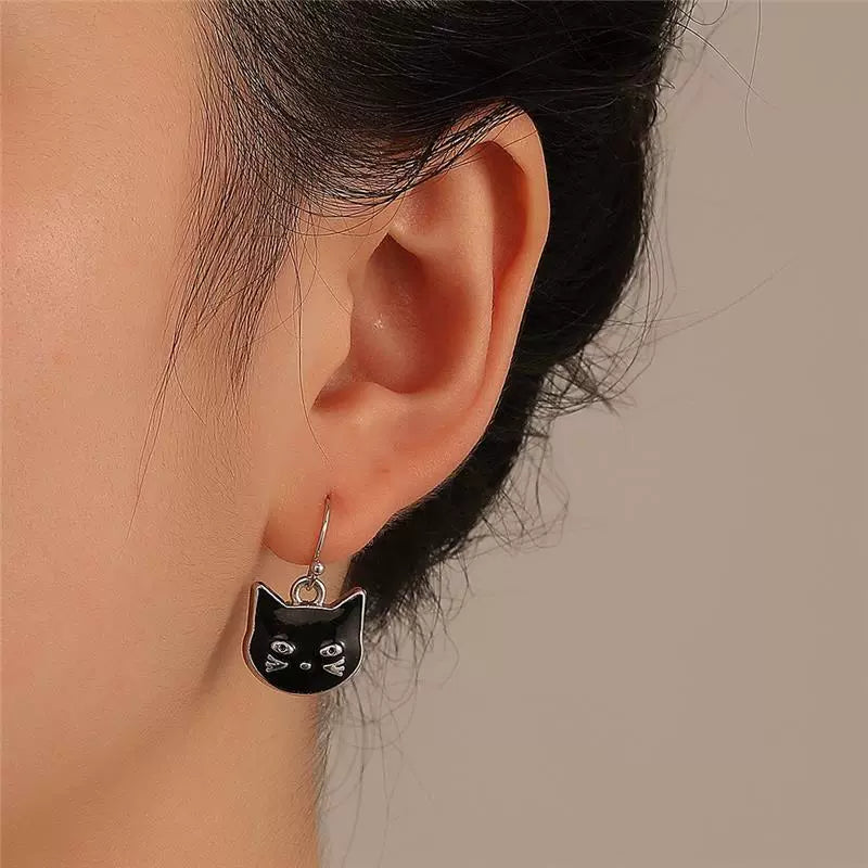 Halloween Cute Sweet Cool Spider Earrings LJH51