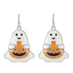 Halloween Cute Sweet Cool Spider Earrings LJH51