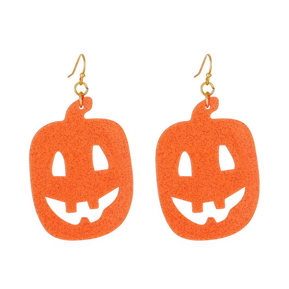 Halloween Cute Sweet Cool Spider Earrings LJH51