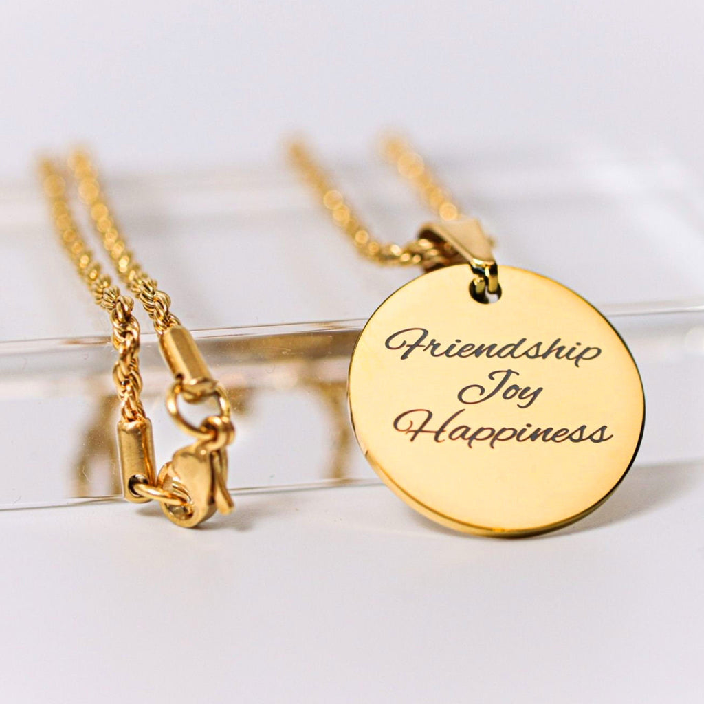 Handmade Personalized Birth Flower Necklace For Thanksgiving Gift