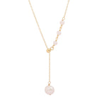 18K Gold Plated Cultured Freshwater Pearl Adjustable Necklace