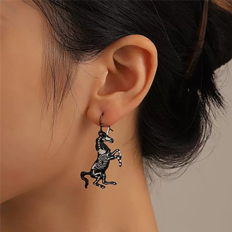 Halloween Cute Sweet Cool Spider Earrings LJH51