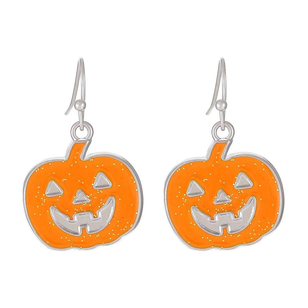 Halloween Cute Sweet Cool Spider Earrings LJH51