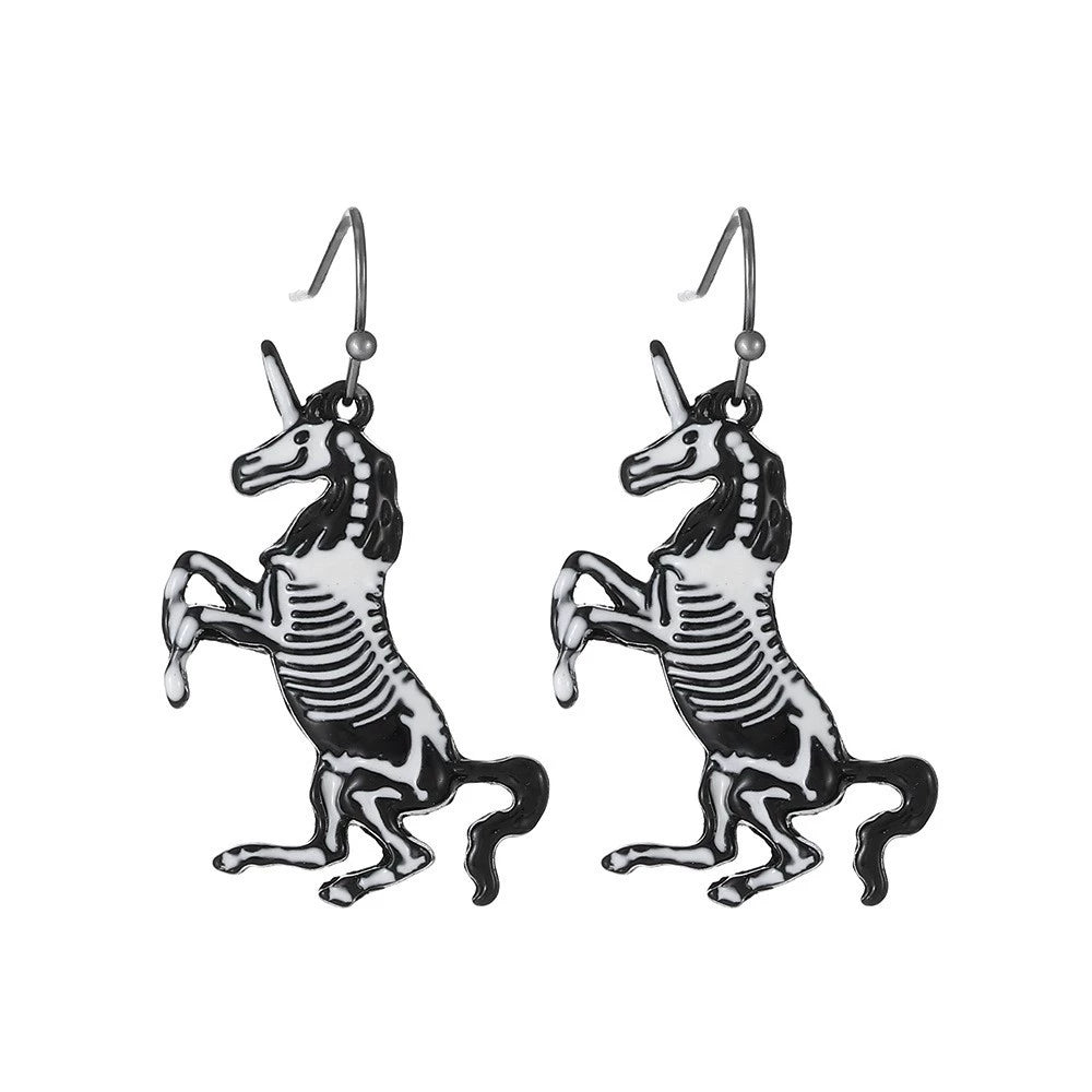 Halloween Cute Sweet Cool Spider Earrings LJH51