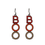 Halloween Cute Sweet Cool Spider Earrings LJH51
