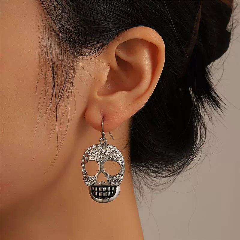 Halloween Cute Sweet Cool Spider Earrings LJH51
