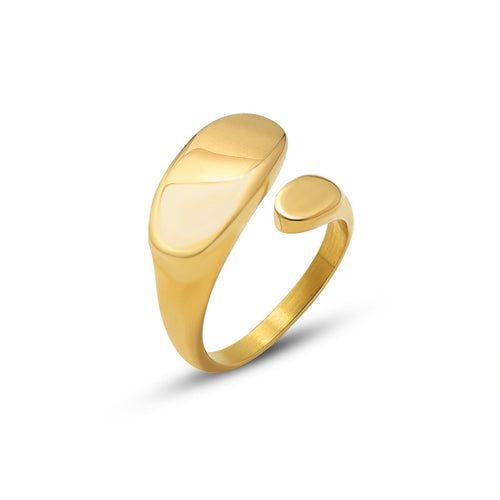 Ins Style Minimalist Planar Opening Ring