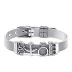 Golden Love Two-tone Stainless Steel Mesh Bracelets - lightofjuwelen