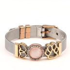 Golden Love Two-tone Stainless Steel Mesh Bracelets - lightofjuwelen