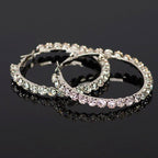 Luxury Oversize Crystal Hoop Earrings - lightofjuwelen