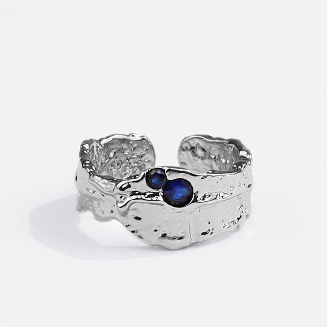 925 Silver Plated Vintage Adjutsable Rings for Women Couple Gift