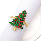 Christmas Napkin Ring Holder Xmas Table Decoration