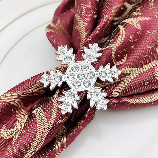 Christmas Napkin Ring Holder Xmas Table Decoration