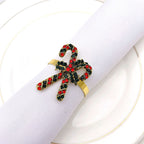 Christmas Napkin Ring Holder Xmas Table Decoration