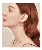 Roman Letter Hoop Earrings 服饰与配饰 PDD 