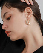 Spiral Winding High Sense Matching Earrings lightofjuwelen 