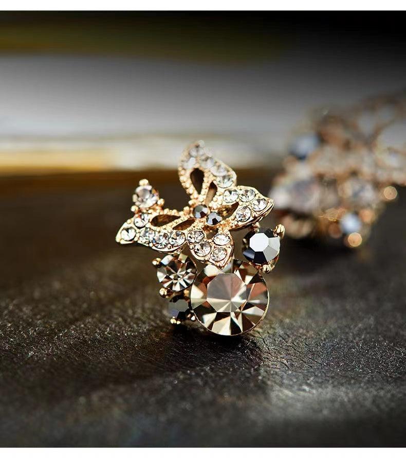 Super Fairy Vintage Simple Temperament Butterfly Earrings Ear Stud 服饰与配饰 lightofjuwelen 