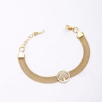 Tree of Life Golden Charms Bracelet bracelets lightofjuwelen tree of life 