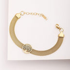 Tree of Life Golden Charms Bracelet bracelets lightofjuwelen 
