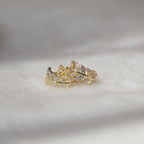 Versatile Personality Golden Leaf Earrings Stud lightofjuwelen 