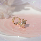 Versatile Personality Golden Leaf Earrings Stud lightofjuwelen 